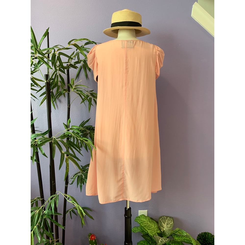 Pink Ribbon Silk dress - Picture 4 of 6